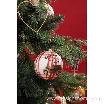 Panited Handmade Christmas Ball